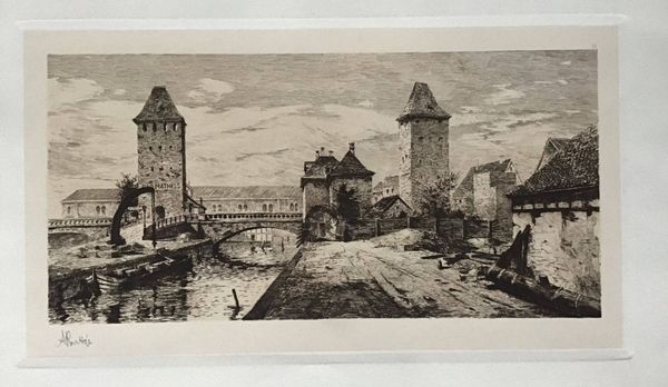 Product image Koerttgé. Les ponts couverts. Strasbourg.