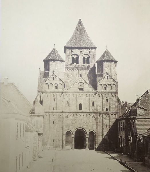 Productafbeelding L'Alsace photographiée. Adolphe Braun. Abbaye de Marmoutier.