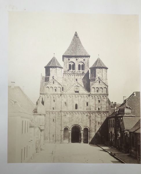 Productafbeelding L'Alsace photographiée. Adolphe Braun. Abbaye de Marmoutier.