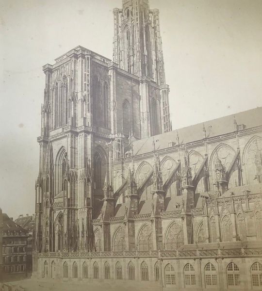Produktbild L'Alsace photographiée. Adolphe Braun. Cathédrale de Strasbourg (midi).