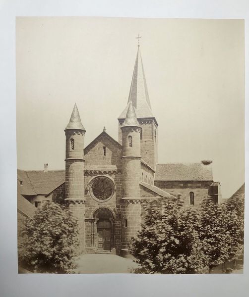 Produktbild L'Alsace photographiée. Adolphe Braun. L'église Saint Adelphe à Neuwiller les Saverne.