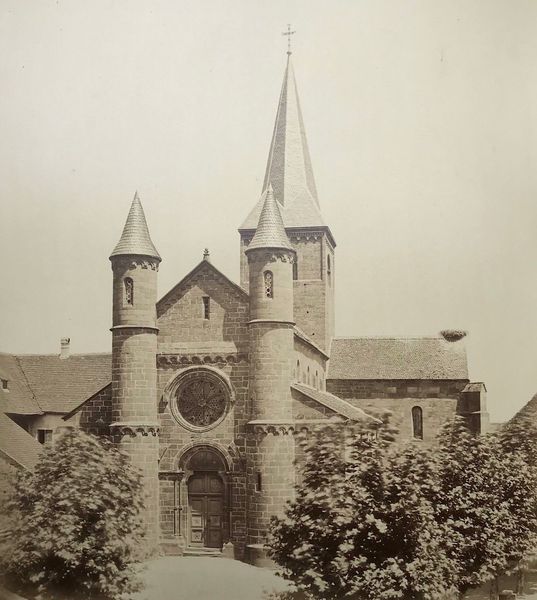 Produktbild L'Alsace photographiée. Adolphe Braun. L'église Saint Adelphe à Neuwiller les Saverne.