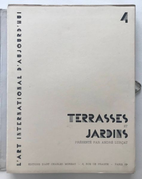 Image du produit L'Art international d'Aujourd'hui : terrasses et jardins.