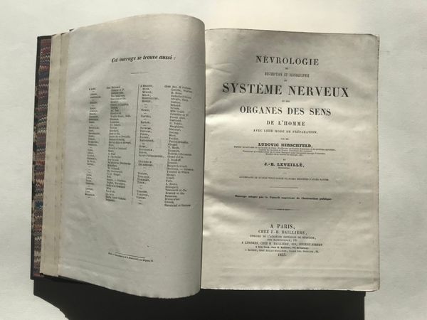 Product image L. Hirschfeld. Névrologie ou description et iconographie du système nerveux (...)
