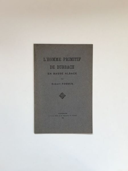 Produktbild L'Homme primitif de Burbach.