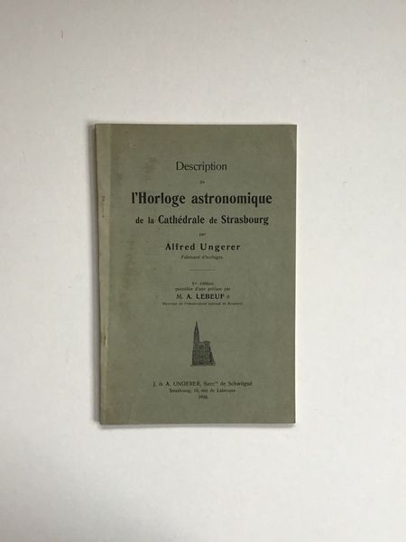 Productafbeelding L'Horloge astronomique de Strasbourg.