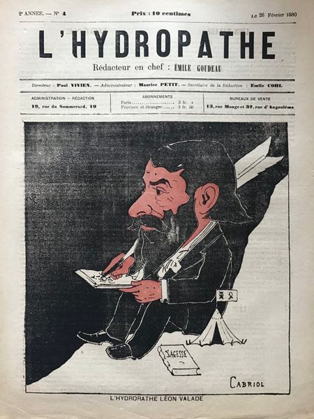 Productafbeelding L' Hydropathe. Journal littéraire illustré.
