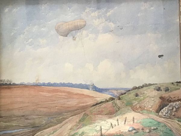 Productafbeelding L'oeil de l'artillerie. Jouy en Argonne. 1917.