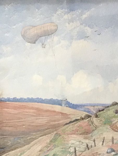 Productafbeelding L'oeil de l'artillerie. Jouy en Argonne. 1917.