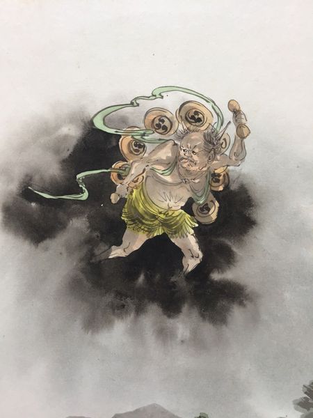 Produktbild L'orage. Dessin original. Japon.