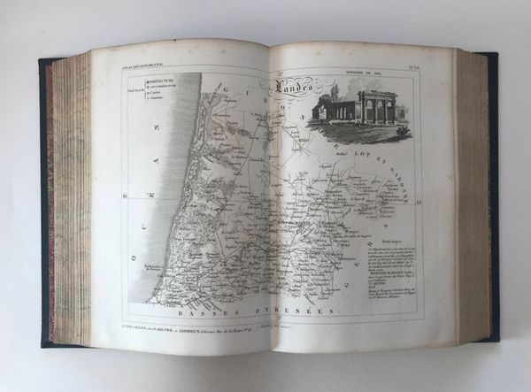 Productafbeelding La France et ses colonies. Atlas départemental.