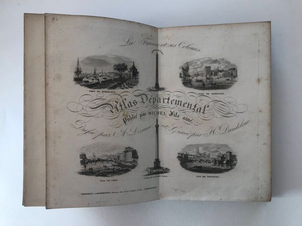 Productafbeelding La France et ses colonies. Atlas départemental.