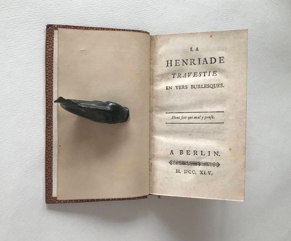 Productafbeelding La Henriade travestie en vers burlesques.