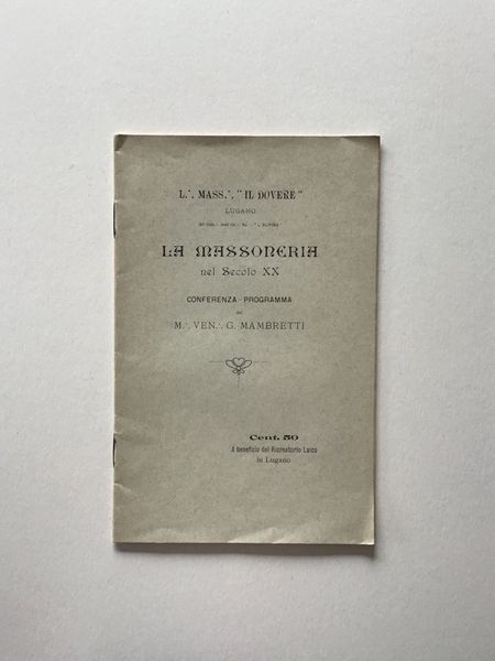 Produktbild La Massoneria nel Secolo XX.