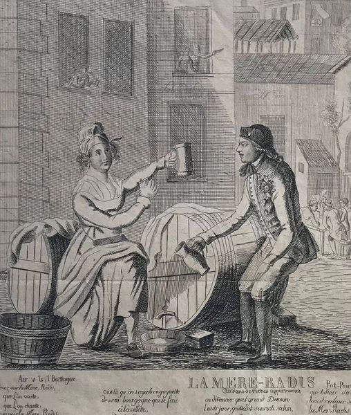 Image du produit La Mère-Radis au vis à vis de Bobèche.