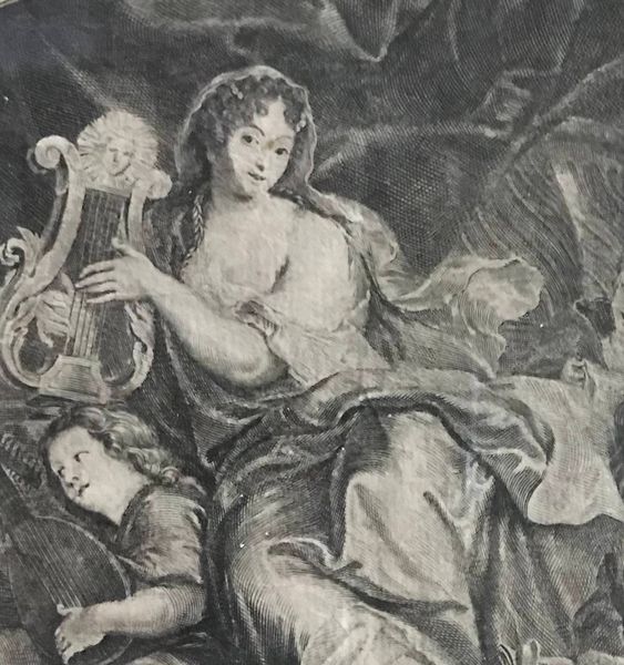 Image du produit La musique. Euterpe et les jeux. Charles Antoine Coypel.
