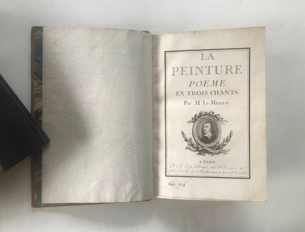 Productafbeelding La Peinture. Poëme en trois chants par M. Le Mierre.