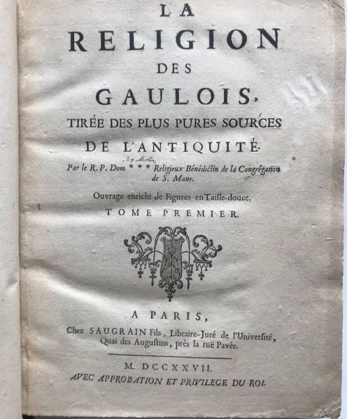Productafbeelding La Religion des gaulois.