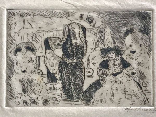Productafbeelding La ronde des jouets. Charles Gutknecht. Gravure sur cuivre.