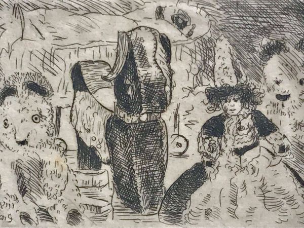 Productafbeelding La ronde des jouets. Charles Gutknecht. Gravure sur cuivre.