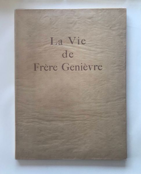 Image du produit La vie de Frère Genièvre illustrée par Maurice Denis.