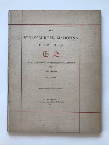 Productafbeelding La vierge de Strasbourg du maitre E.S.