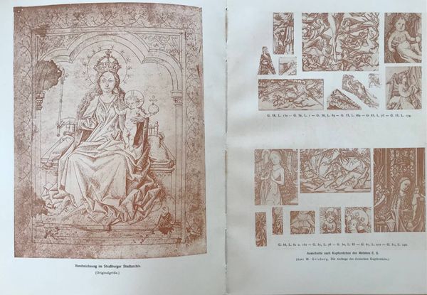 Productafbeelding La vierge de Strasbourg du maitre E.S.