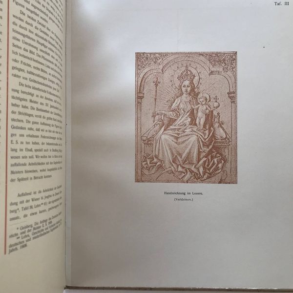 Productafbeelding La vierge de Strasbourg du maitre E.S.