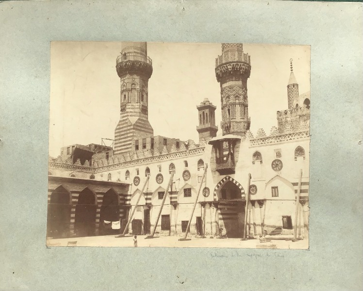 Product image Le Caire. Intérieur de la mosquée Al-Azhar.