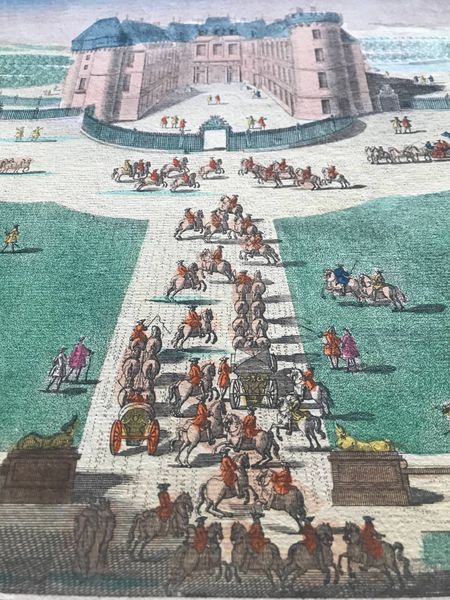 Product image Le Château de Rambouillet. Vue d'optique.