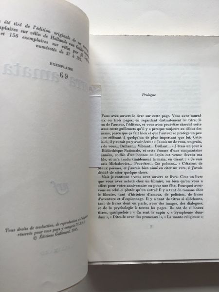 Produktbild Le Clézio. Terra Amata. Edition originale.