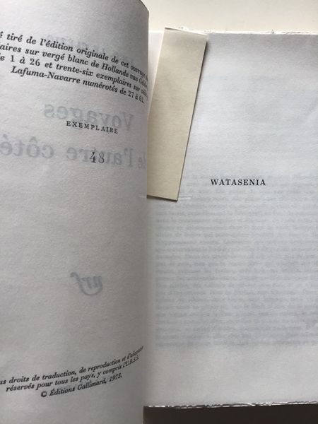 Produktbild Le Clézio. Voyages de l'autre côté. EO numérotée.