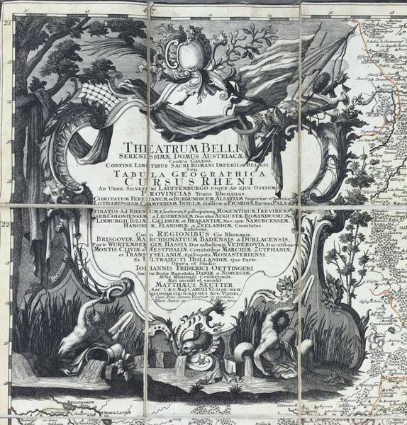 Product image Le Cours du Rhin. Guerre de succession d'Autriche.
