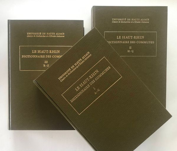 Produktbild Le Haut-Rhin. Dictionnaire des communes.