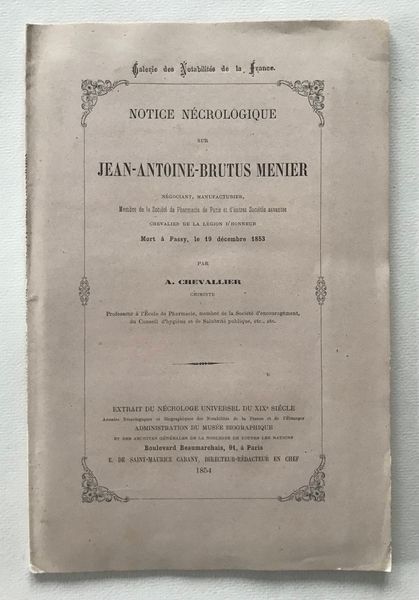 Productafbeelding Le Moulin de Noisiel-sur-Marne et J.A.B. Menier.