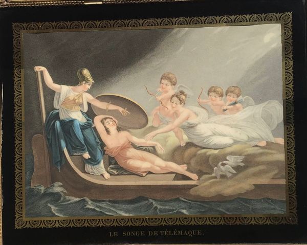 Productafbeelding Le songe de Télémaque. L'amour enflamme Calypso et Eucharis.