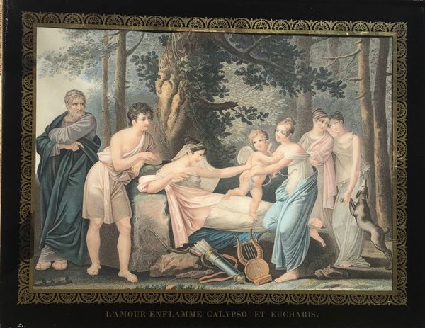 Productafbeelding Le songe de Télémaque. L'amour enflamme Calypso et Eucharis.