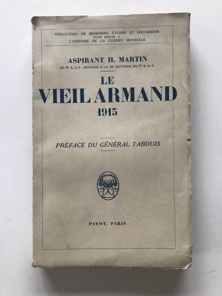 Product image Le Vieil Armand. 1915.
