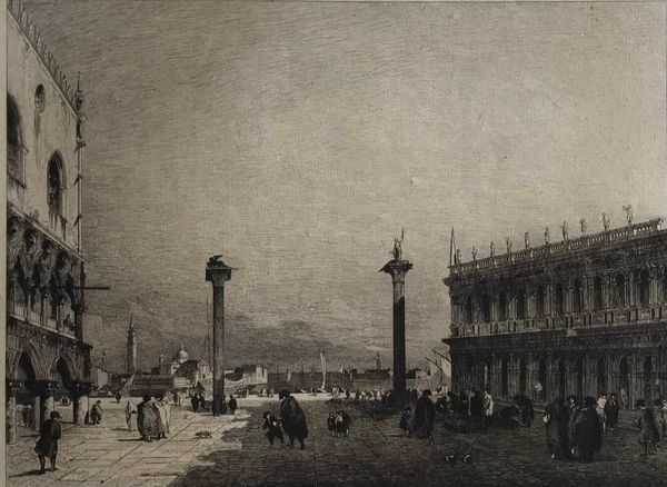 Produktbild Léon Gaucherel. La Piazzetta, d'aprè Guardi.