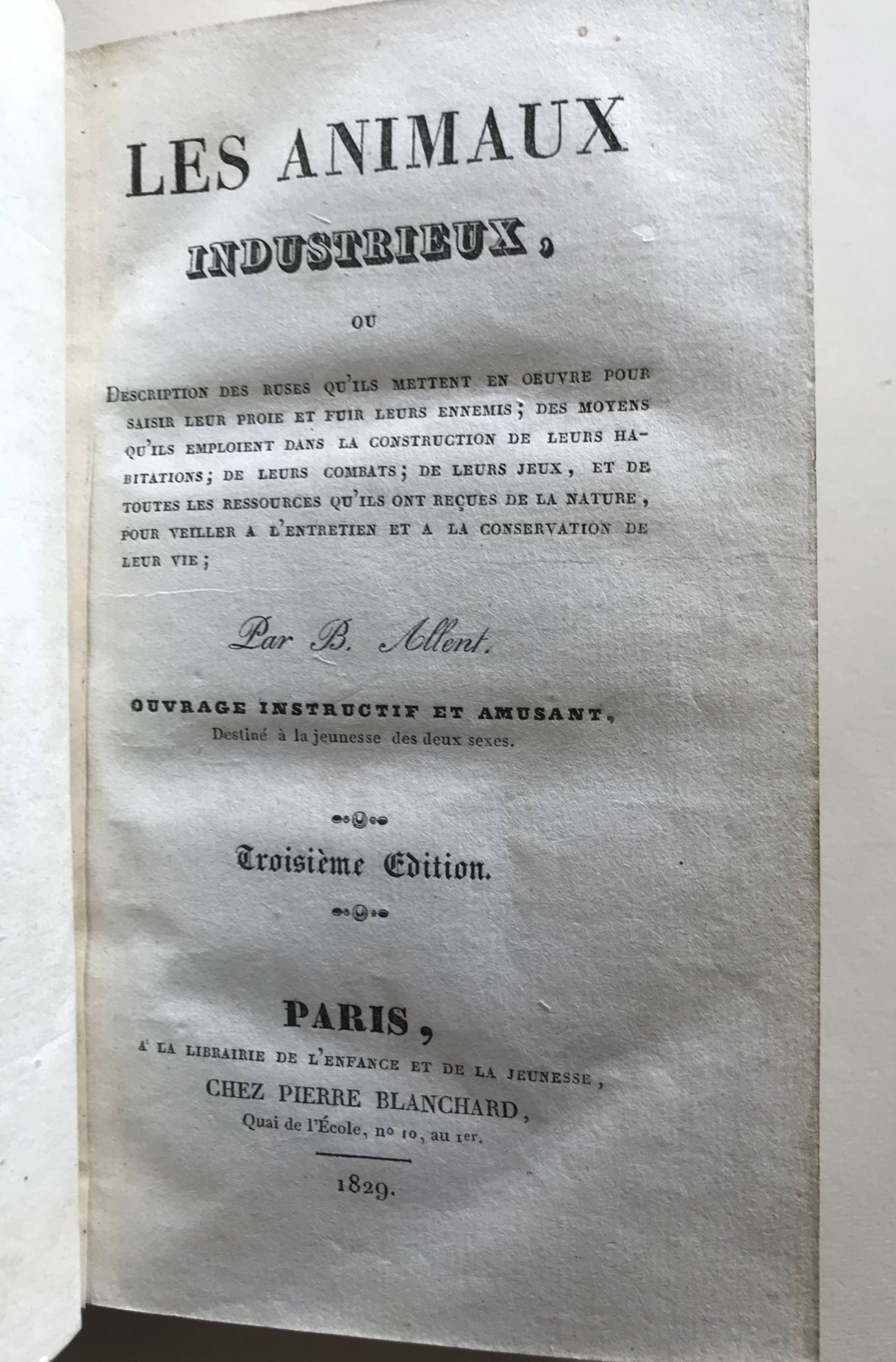 Produktminiatur Les animaux industrieux.