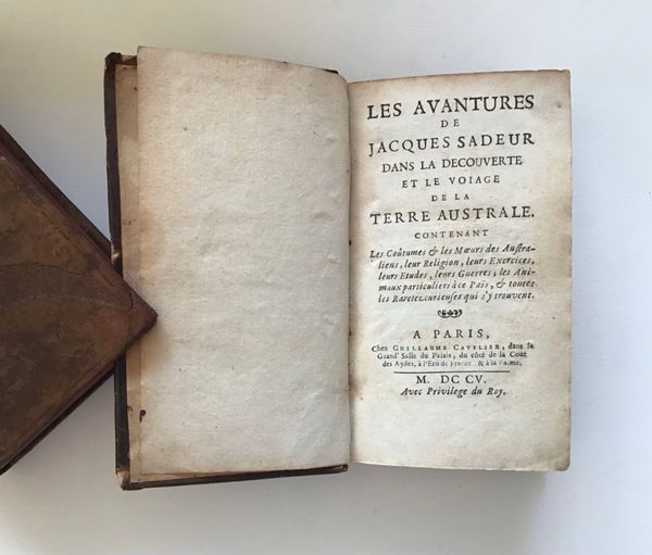 Product image Les Avantures de Jacques Sadeur dans la découverte et le voiage de la Terre Australe.