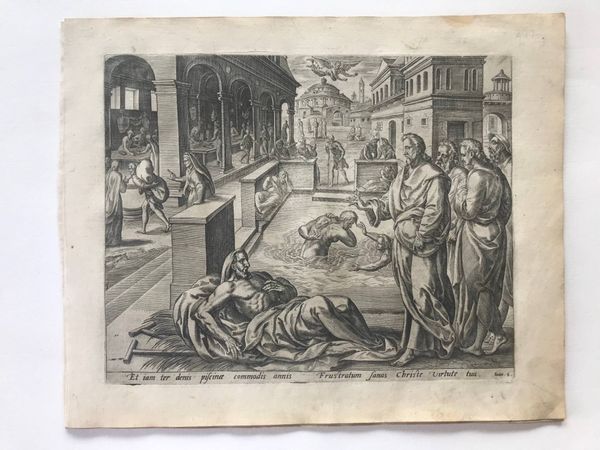 Produktbild Les Douze Miracles du Christ. Suite complète vers 1580.