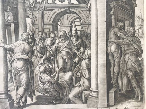 Produktbild Les Douze Miracles du Christ. Suite complète vers 1580.