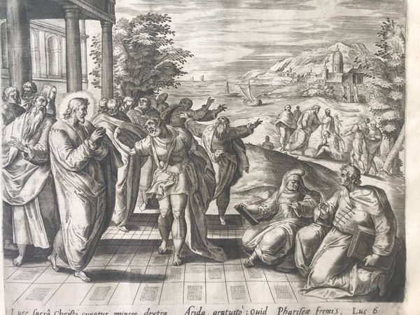 Produktbild Les Douze Miracles du Christ. Suite complète vers 1580.