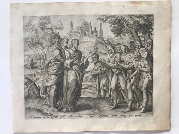 Produktbild Les Douze Miracles du Christ. Suite complète vers 1580.
