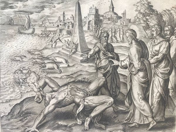Produktbild Les Douze Miracles du Christ. Suite complète vers 1580.