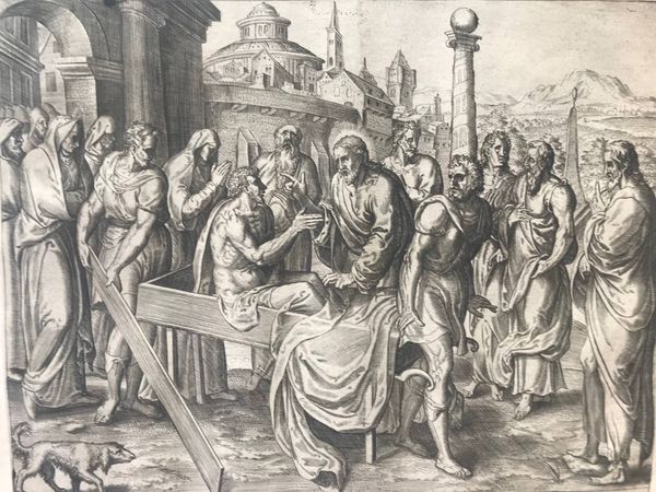 Produktbild Les Douze Miracles du Christ. Suite complète vers 1580.