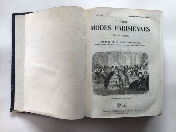 Produktbild Les Modes parisiennes illustrées.