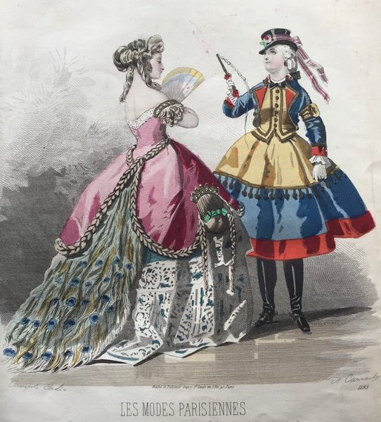 Produktbild Les Modes parisiennes illustrées.