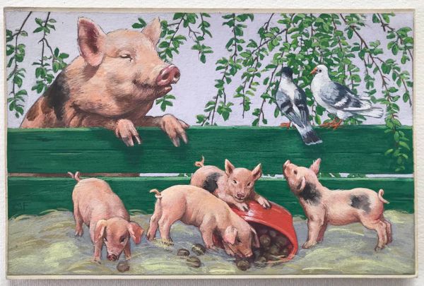 Product image Les Quatre petits cochons.